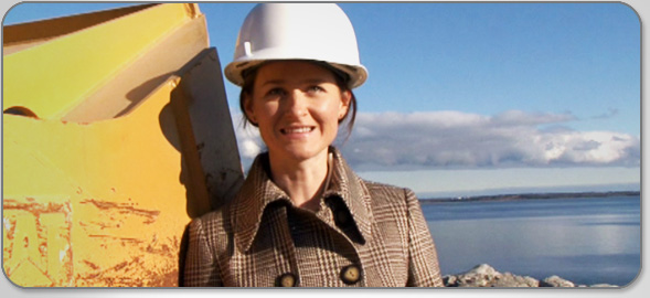 Meet Laurel MacFarlane, Civil-Engineer-in-Training, as she works on the Halifax Harbour Clean-Up.